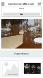 Mobile Screenshot of cashionscrafts.com